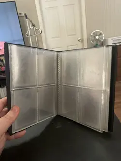 Yu-Gi-Oh! Trading Card Game Card Binder Vintage 1996 Black - 4 Pockets, 14 Pages - Image 5