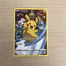 Pikachu SWSH020 SWSH: Sword & Shield Promo Cards Holo - Image 1