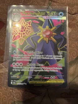 Mega Starmie ex 102/088 - Full Art Ultra Rare - Pokemon TCG: Perfect Order - NM - Image 1