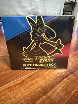 Pokemon TCG Crown Zenith Elite Trainer Box ETB Brand New/Factory Sealed - Image 1