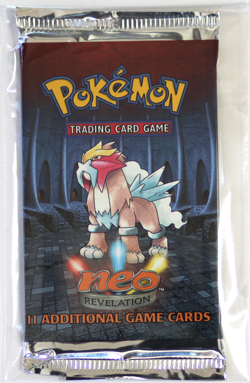1 Pokemon Neo Revelation Booster Pack Entei Pack Art Box Fresh Tamper Proof Seal - Image 1