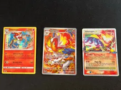 Pokemon Vintage And Modern Lot, Infernape, Zacian, Wooper, Dewgong Ex Lv X V - Image 2