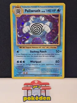Pokemon TCG Poliwrath 25/108 Evolutions XY Holo Rare NM/MT - Image 1