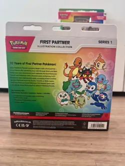 Pokemon First Partner Illustration Collection Series 1 Box New Sealed 4X Set - Image 3