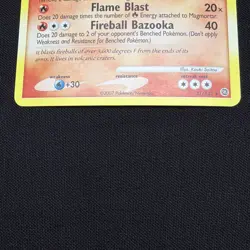 2007 Magmortar - Pokemon Secret Wonders 031/132 Deck Exclusives Holo Near Mint - Image 3