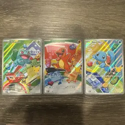 Pokemon TCG First Partner Illustration Collection Series: 1st Gen - Complete Set - Image 1
