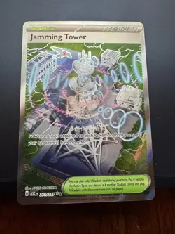 Pokemon TCG Jamming Tower 261/217 Ascended Heroes Full Art Near Mint - Image 1