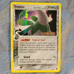 Pokemon Tropius Dragon Frontiers 23/101 Delta Species Rare 70 HP Reverse Holo - Image 1