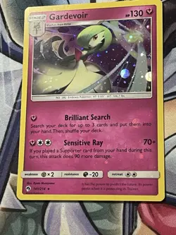 Pokemon TCG HOLO BLEED ERROR Gardevoir - 141/214 (Cosmos Holo) NM - Image 2