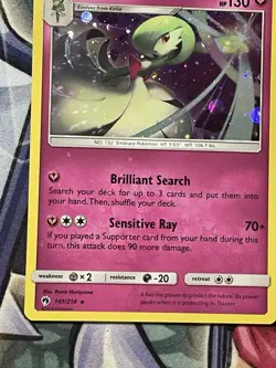 Pokemon TCG HOLO BLEED ERROR Gardevoir - 141/214 (Cosmos Holo) NM - Image 4