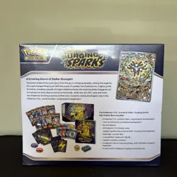 Pokemon TCG Scarlet & Violet Surging Sparks Pokemon Sealed Elite Trainer Box ETB - Image 2