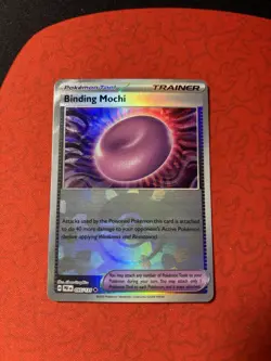 Pokemon Prismatic Evolutions Binding Mochi (Poke Ball Pattern) 095/131 Holo NM - Image 1