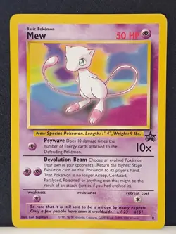 Pokemon TCG #8 Vintage Black Star Promo Non Holo LP - Image 2