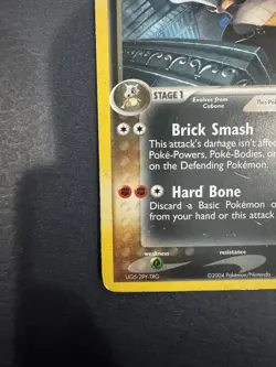 Pokemon TCG Dark Marowak 7/109 Team Rocket Returns Holo Stamped - Image 3