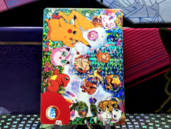 Pokemon Pocket Monsters Vending Prism Holo Sticker #465 PIKACHU rare - Image 3
