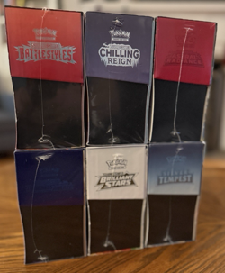 Pokemon TCG ETB Sealed Lot - Sword & Shield - Six Elite Trainer Boxes - Image 3