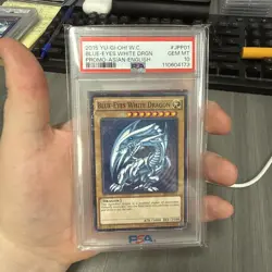 PSA 10 Blue Eyes White Dragon 2015-JPP01 Promo Asian-english Yu-gi-oh - Image 1
