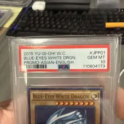 PSA 10 Blue Eyes White Dragon 2015-JPP01 Promo Asian-english Yu-gi-oh - Image 2