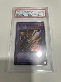 Yugioh LOB-003 DDS-006 Flame Swordsman Salamandra PSA 10 - Image 1