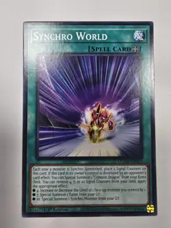 Synchro World DUNE-EN051 Duelist Nexus 1st Edition Yu-Gi-Oh Tcg - Image 1