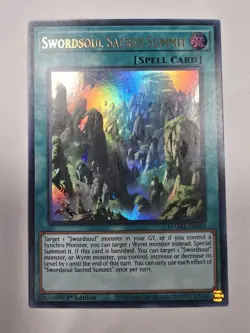 Swordsoul Sacred Summit MAMA-EN042 Magnificent Mavens 1st Edition Yu-Gi-Oh - Image 1