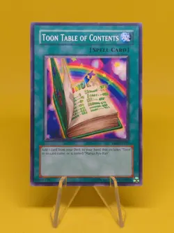 Yugioh - Toon Table of Contents (DB2-EN121) - Common Unlimited - Image 1