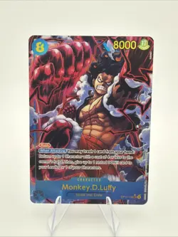 One Piece Monkey.D.Luffy (118) (Alternate Art) A Fist Of Divine Speed OP11 - Image 1