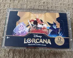 Disney Lorcana TCG The First Chapter Booster Box 2023 1st Print Sealed Case CM1 - Image 1