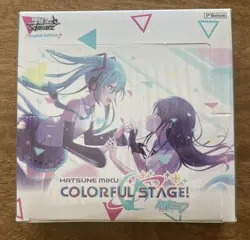 Weiss Schwarz TCG Hatsune Miku Colorful Stage Factory Sealed 12 Pack Booster Box - Image 1