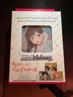 Weiss Schwarz Rent a Girlfriend Trial Deck+ Chizuru Ruka Sumi Mami Opened - Image 1