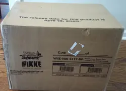NIKKE GODDESS OF VICTORY WEISS SCHWARZ ENG BOOSTER BOX MASTER CASE *FIRST PRINT* - Image 3