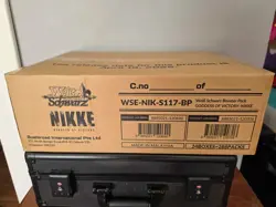 Weiss Schwarz GODDESS OF VICTORY: NIKKE English Case (24 Boxes) FIRST EDITION - Image 1