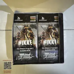 Weiss Schwarz Nikke English Dead Booster Packs 18x - Image 2