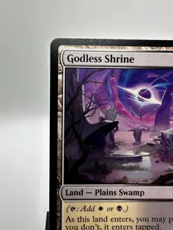 MTG Godless Shrine #254 Edge of Eternities EOE Land M/NM Magic Card - Image 2
