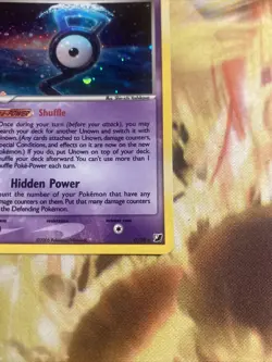 UNOWN (G) Ex Unseen Forces Holo G/28 Pokemon Card Eng Nm - Image 2