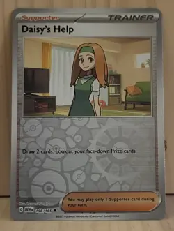 Daisy's Help - 158/165 Reverse Holo SV: Scarlet & Violet 151 - Pokemon Card - NM - Image 1