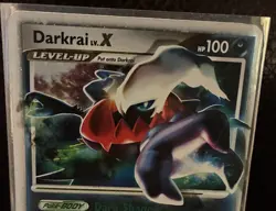 Darkrai LV x Level Up Pokemon Card 104/106 Holo Rare - Image 3