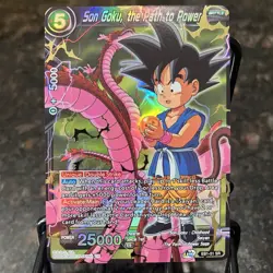 Son Goku the Path to Power EB1-51 SR Foil Dragon Ball Super Card Game | NM - Image 1