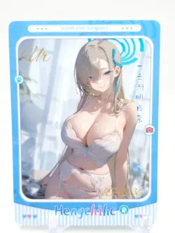 Hmph Hum 3 - Anime Waifu UR Trading Card - Asuna Ichinose - Image 1