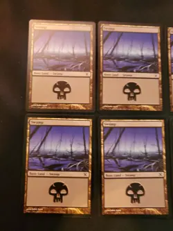 8x Basic Swamp #372 NM Tenth Edition 10th Mtg Magic Black Land Mana Card - Image 2