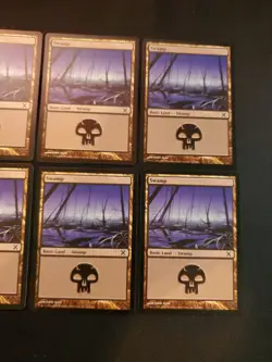 8x Basic Swamp #372 NM Tenth Edition 10th Mtg Magic Black Land Mana Card - Image 4