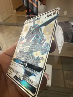 Pokemon TCG Rayquaza GX Celestial Storm Holo Card 177a/168 Promo Shiny Mint - Image 2