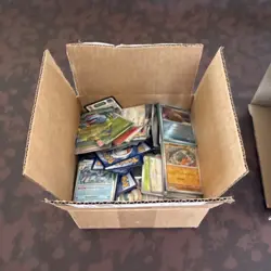 Pokemon TCG Mixed Card Lot, Assorted Pokemon Cards in Box - Image 1