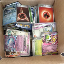 Pokemon TCG Mixed Card Lot, Assorted Pokemon Cards in Box - Image 2