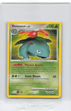 VENUSAUR 20/132 - Secret Wonders - NON HOLO RARE - 2007 Pokemon Card - NM - Image 1