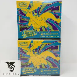 (Lot of 2) Pokemon TCG Ascended Heroes Pokemon Center ETB - New Sealed - Image 1