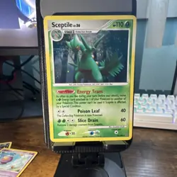 Pokemon Sceptile Stormfront Holo Rare Stage 2 110 HP 10/100 English - Image 1