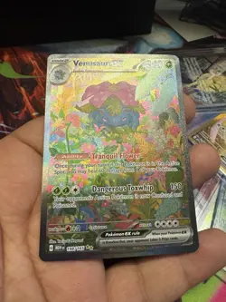 Pokemon 151 Collection Venusaur Set, Erika’s Invitation & Mew EX - Image 2