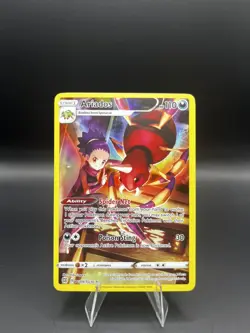 Pokemon TCG Ariados Sword & Shield: Brilliant Stars TG09/TG30 Secret Rare NM - Image 1