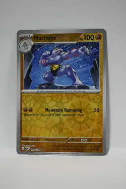 Machoke 067/165 Uncommon 151 Pokemon Reverse Holo NM - Image 1